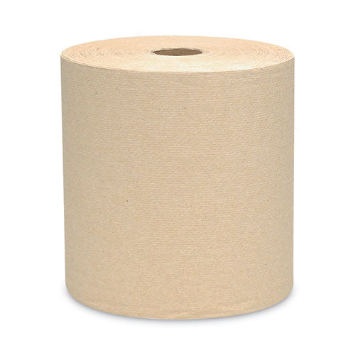 Image of Scott® Essential Hard Roll Towels for Business, 1-Ply, 8" x 800 ft, 1.5" Core, Natural, 12 Rolls/Carton