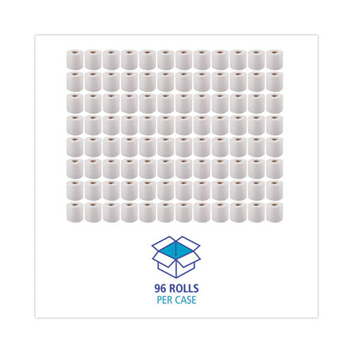 Image of Boardwalk® 1-Ply Toilet Tissue, Septic Safe, White, 1,000 Sheets, 96 Rolls/Carton