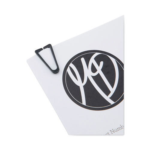 Image of GEM® Plastic Paper Clips, Medium, Smooth, Assorted Colors, 500/Box