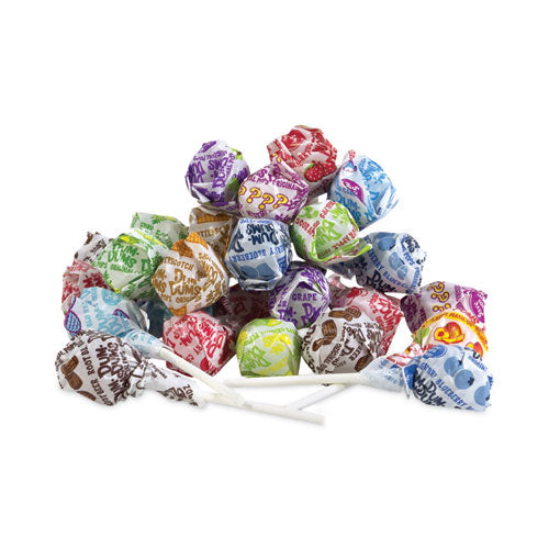 Image of Spangler® Dum-Dum-Pops, Assorted Flavors, Individually Wrapped, Bulk 30 Lb Carton