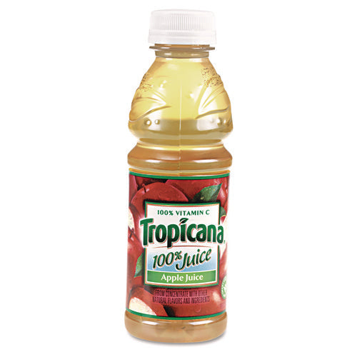 Image of Tropicana® 100% Juice, Apple, 10oz Bottle, 24/carton