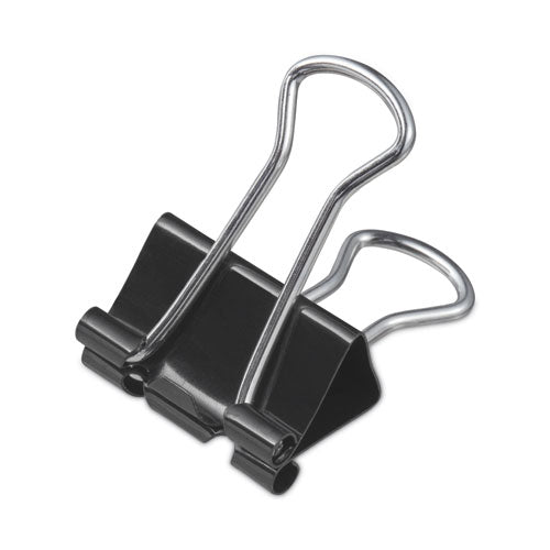 Image of Universal® Binder Clips Value Pack, Small, Black/Silver, 36/Box