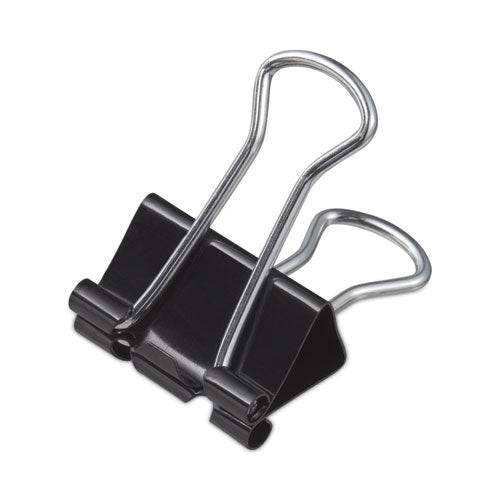 Image of Universal® Binder Clip Zip-Seal Bag Value Pack, Small, Black/Silver, 144/Pack