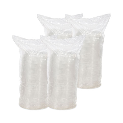 Image of Dart® Dome Covers, For 10" Disposable Plates, Clear, Plastic, 500/Carton