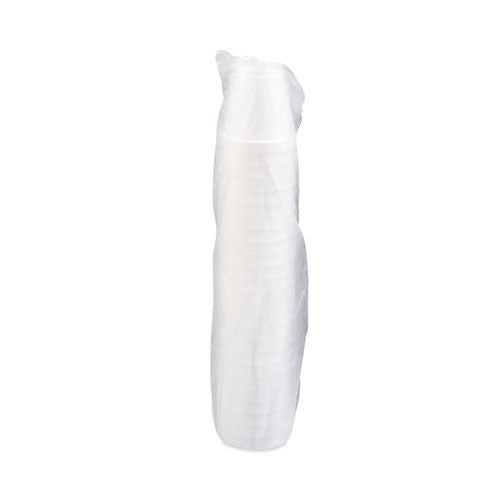 Image of Dart® Foam Drink Cups, 8 Oz, White, 25/bag, 40 Bags/carton