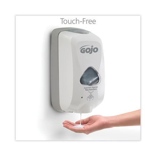 Image of GOJO® Tfx Touch-Free Automatic Foam Soap Dispenser, 1,200 Ml, 4.1 X 6 X 10.6, Gray