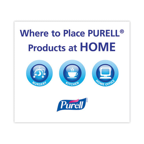 Image of PURELL® Advanced Hand Sanitizer Refreshing Gel, 12 oz Pump Bottle, Clean Scent, 12/Carton