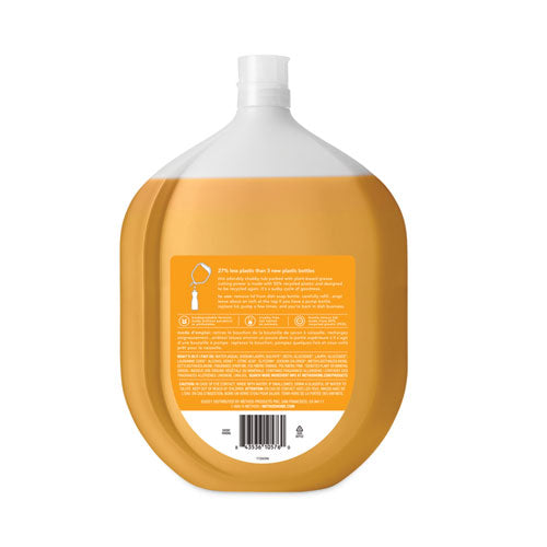Image of Method® Dish Soap Refill Tub, Clementine Scent, 54 oz Tub, 4/Carton