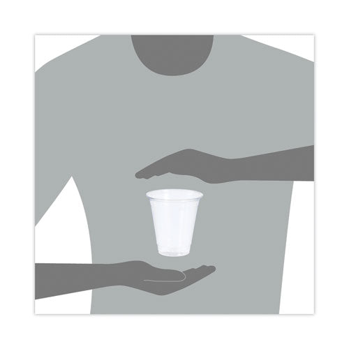 Image of Dart® Conex Clearpro Plastic Cold Cups, 12 Oz, Clear, 50/sleeve, 20 Sleeves/carton