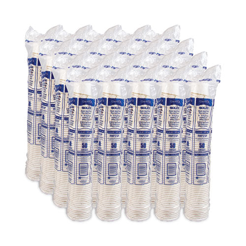 Image of SOLO® Double Sided Poly Paper Cold Cups, 21 oz, Symphony Design, 50/Pack, 20 Packs/Carton