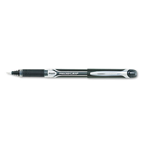 Image of Pilot® Precise Grip Rollerball Pen, Stick, Bold 1 mm, Black Ink, Black Barrel