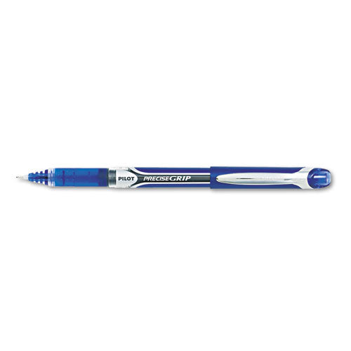 Image of Pilot® Precise Grip Rollerball Pen, Stick, Bold 1 mm, Blue Ink, Blue Barrel