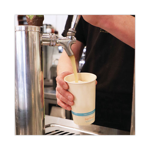 Image of World Centric® Notree Paper Cold Cups, 16 Oz, Natural, 1,000/carton