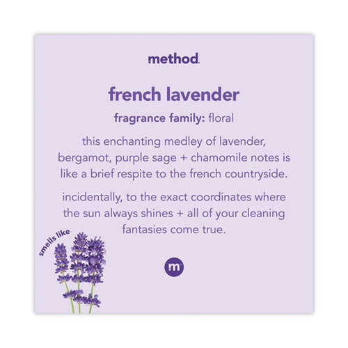 Image of Method® Foaming Hand Wash, French Lavender Scent, 10 oz, 6/Carton