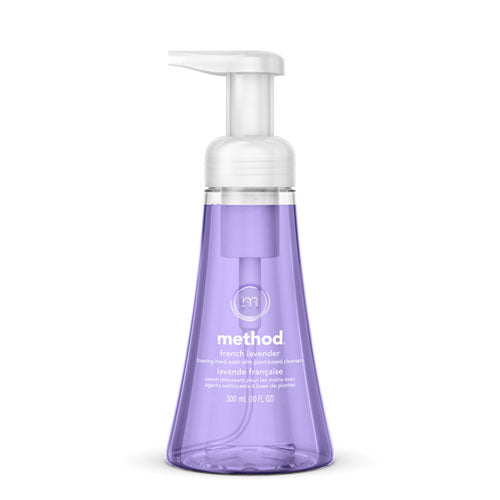 Image of Method® Foaming Hand Wash, French Lavender Scent, 10 oz, 6/Carton