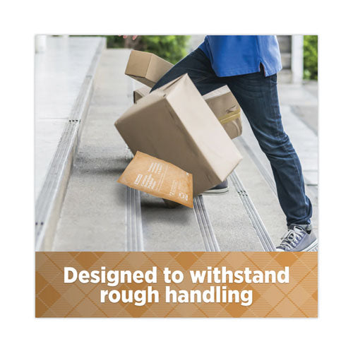 Image of Scotch Curbside Recyclable Padded Mailer, #6, Bubble Cushion, Self-Adhesive Closure, 13.75 x 20, Natural Kraft, 50/Carton