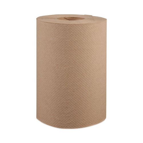 Image of Windsoft® Hardwound Roll Towels, 1-Ply, 8" x 350 ft, Natural, 12 Rolls/Carton