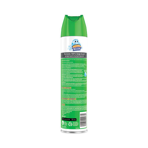 Image of Scrubbing Bubbles® Disinfectant Restroom Cleaner Ii, Rain Shower Scent, 25 Oz Aerosol Spray, 12/carton
