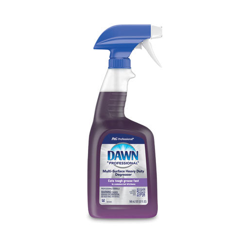 Image of Dawn® Professional Multi-Surface Heavy Duty Degreaser, Fresh Scent, 32 oz Spray Bottle, 6/Carton