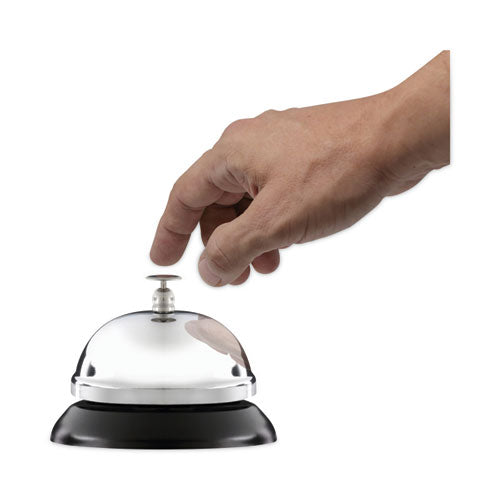 Image of Universal® Call Bell, 3.38" Diameter, Brushed Nickel