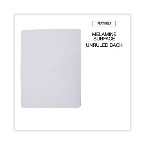 Image of Universal® Lap/Learning Dry-Erase Board, 11.75" x 8.75", White Surface, 6/Pack