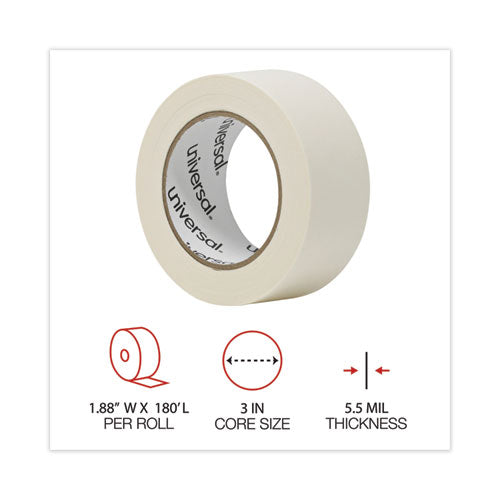 Image of Universal® General-Purpose Masking Tape, 3" Core, 48 Mm X 54.8 M, Beige, 2/pack