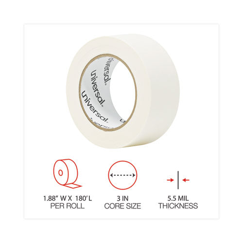 Image of Universal® General-Purpose Masking Tape, 3" Core, 48 Mm X 54.8 M, Beige, 24/carton