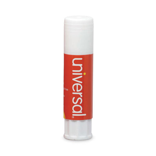 Image of Universal® Glue Stick, 0.28 Oz, Applies And Dries Clear, 12/pack