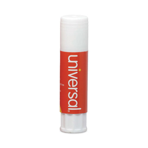 Image of Universal® Glue Stick, 0.74 Oz, Applies And Dries Clear, 12/pack