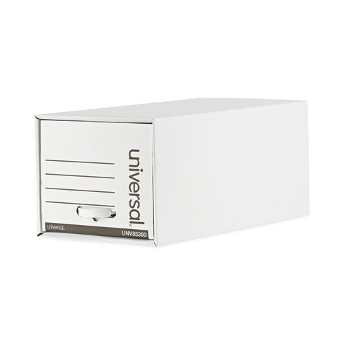 Image of Universal® Heavy-Duty Storage Drawers, Letter Files, 14" X 25.5" X 11.5", White, 6/carton