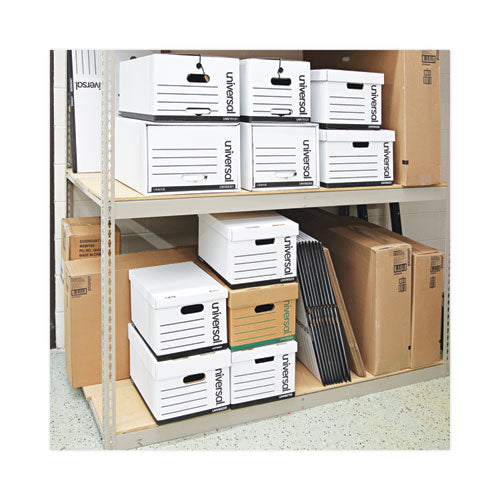 Image of Universal® Heavy-Duty Storage Drawers, Legal Files, 17.25" X 25.5" X 11.5", White, 6/carton