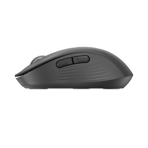 Image of Logitech® Signature M650 for Business Wireless Mouse, Medium, 2.4 GHz Frequency, 33 ft Wireless Range, Right Hand Use, Graphite