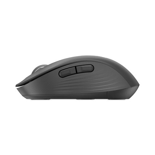 Image of Logitech® Signature M650 for Business Wireless Mouse, Large, 2.4 GHz Frequency, 33 ft Wireless Range, Right Hand Use, Graphite