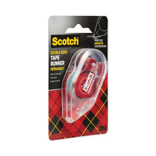 Image of Scotch® Tape Runner, 0.31" X 49 Ft, Dries Clear