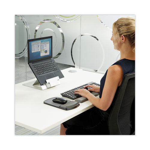 Image of Fellowes® Gel Keyboard Wrist Rest, 18.5 x 2.75, Graphite