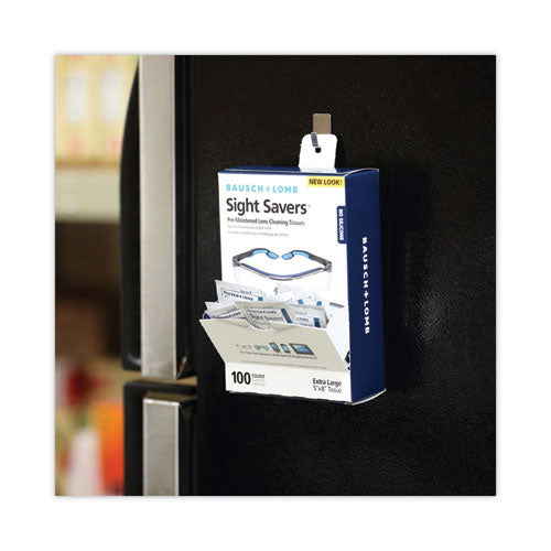 Image of Bausch & Lomb Sight Savers Premoistened Lens Cleaning Tissues, 8 x 5, 100/Box