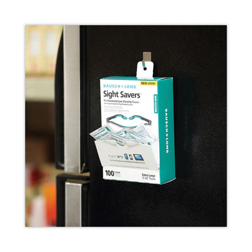 Image of Bausch & Lomb Sight Savers Pre-Moistened Anti-Fog Tissues With Silicone, 8 X 5, 100/box