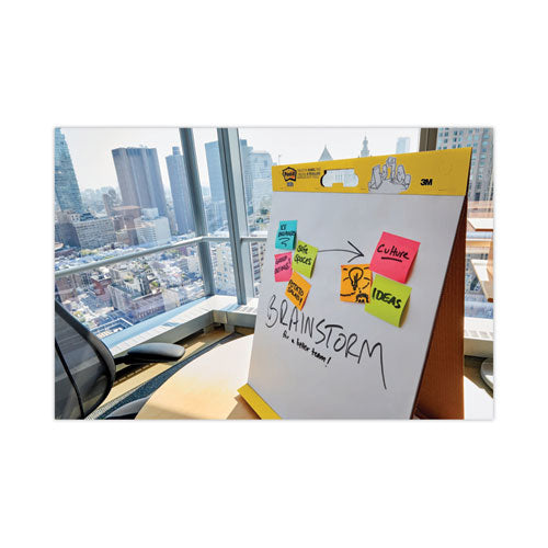 Image of Post-it® Easel Pads Super Sticky Original Tabletop Easel Pad with Self-Stick Sheets, Unruled, 20 x 23, White, 20 Sheets