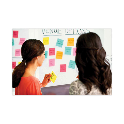 Image of Post-it® Easel Pads Super Sticky Self-Stick Wall Pad, Unruled, 20 x 23, White, 20 Sheets/Pad, 2 Pads/Pack, 2 Packs/Carton