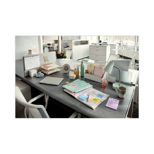 Image of Post-it® Greener Notes Original Recycled Note Pads, 3" x 3", Sweet Sprinkles Collection Colors, 100 Sheets/Pad, 12 Pads/Pack