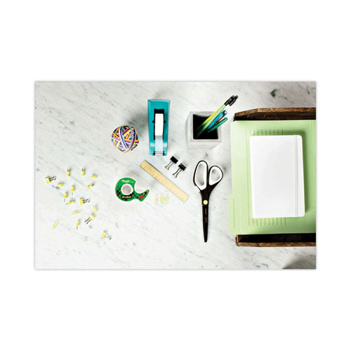 Image of Scotch® Clip Dispenser Value Pack With 12 Rolls Of Tape, 1" Core, Plastic, Charcoal