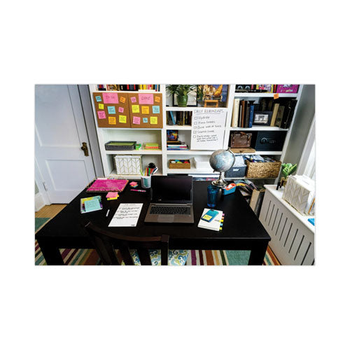 Image of Post-it® Notes Super Sticky Meeting Notes in Energy Boost Collection Colors, 6" x 4", 45 Sheets/Pad, 8 Pads/Pack