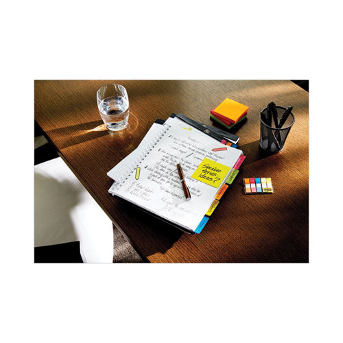 Image of Post-it® Notes Original Pads in Floral Fantasy Collection Colors, Cabinet Pack, 3" x 3", 100 Sheets/Pad, 18 Pads/Pack