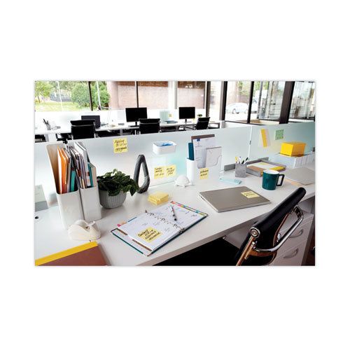 Image of Post-it® Notes Super Sticky Pads in Canary Yellow, Value Pack, 3" x 3", 90 Sheets/Pad, 24 Pads/Pack