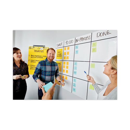 Image of Post-it® Dry Erase Accessory Tray, 8.5" x 3" x 5.25", Black