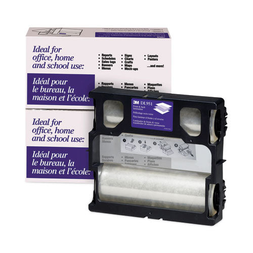 Image of Scotch Refill For Ls950 Heat-Free Laminating Machines, 5.6 Mil, 8.5" X 100 Ft, Gloss Clear