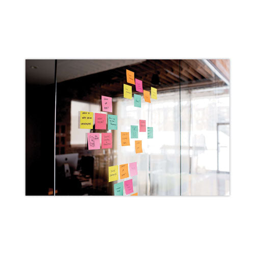 Image of Post-it® Pop-up Notes Super Sticky Pop-up Dispenser Value Pack, For 3 x 3 Pads, Black/Clear, Includes (12) Marrakesh Rio de Janeiro Super Sticky Pop-up Pad