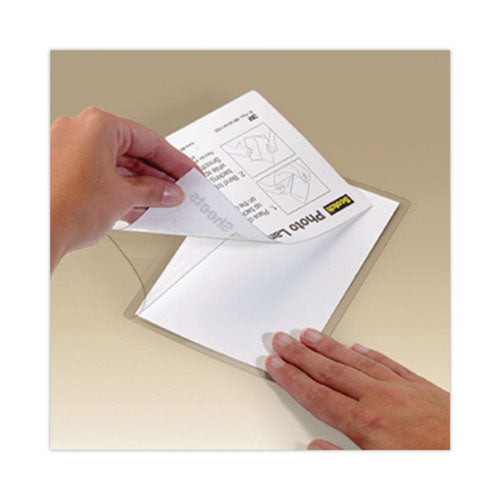 Image of Scotch Self-Sealing Laminating Pouches, 9.5 Mil, 9" X 11.5", Gloss Clear, 25/pack