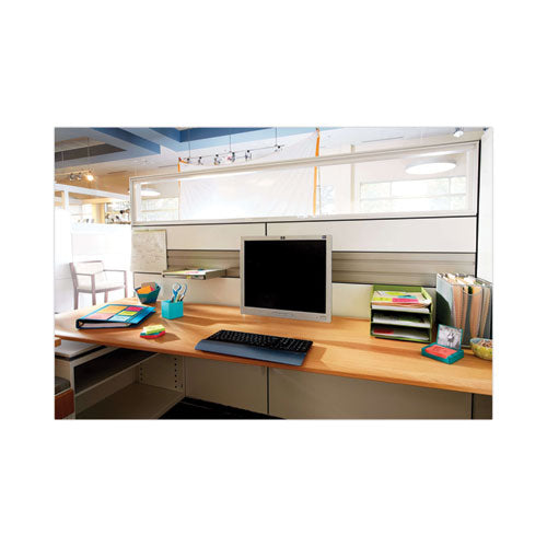 Image of Post-it® Dispenser Notes Original Pop-up Refill, 3" x 3", Poptimistic Collection Colors, 100 Sheets/Pad, 6 Pads/Pack