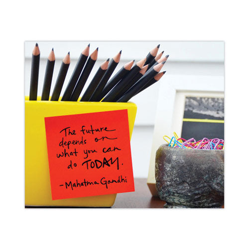 Image of Post-it® Dispenser Notes Super Sticky Pop-up 3 x 3 Note Refill, 3" x 3", Playful Primaries Collection Colors, 90 Sheets/Pad, 6 Pads/Pack